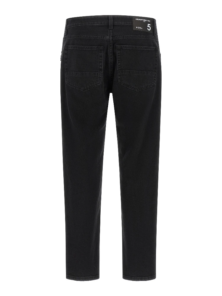Black Cotton Cropped Jeans alternative