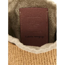 Beige Paper Handbag