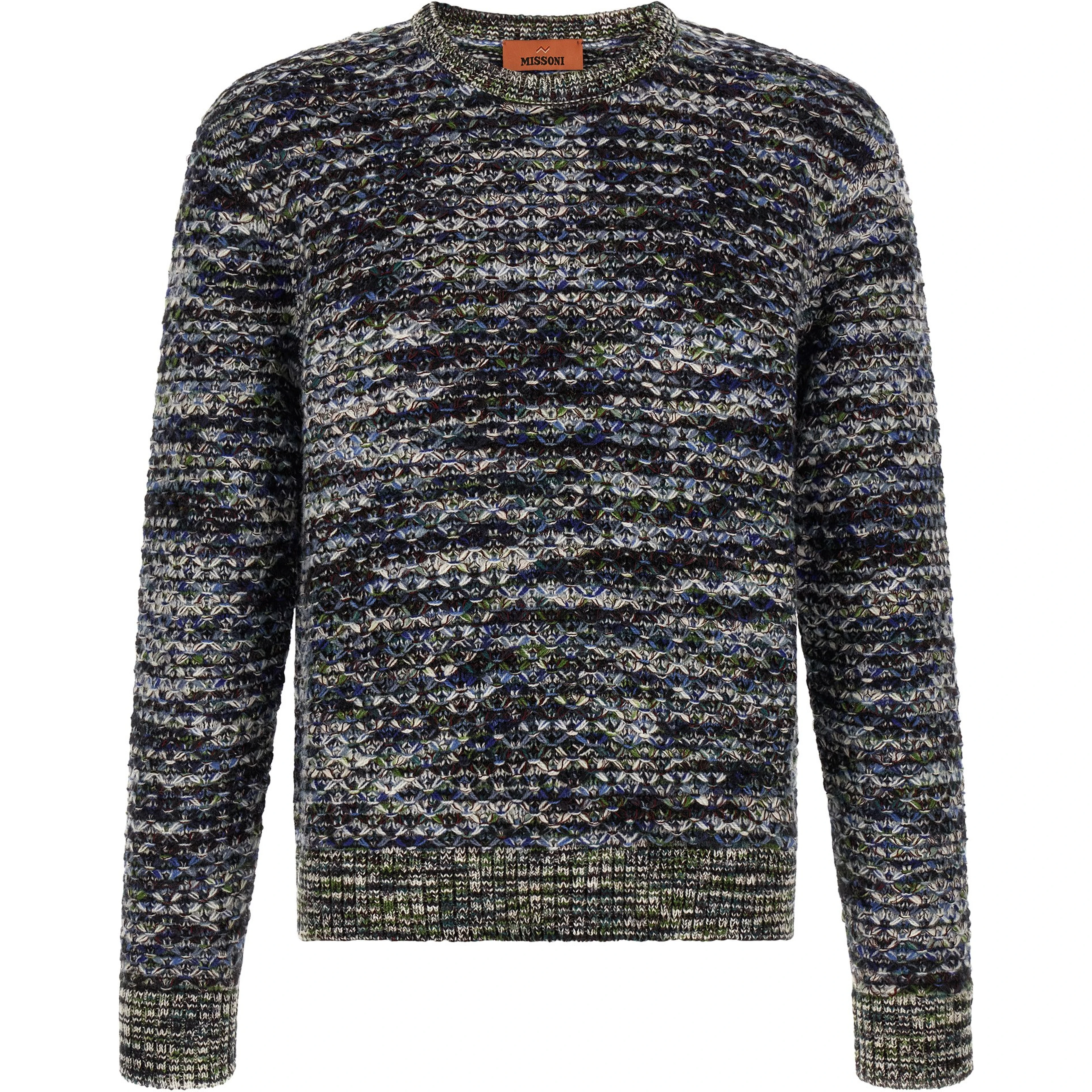 Multicolor Wool Cardigan