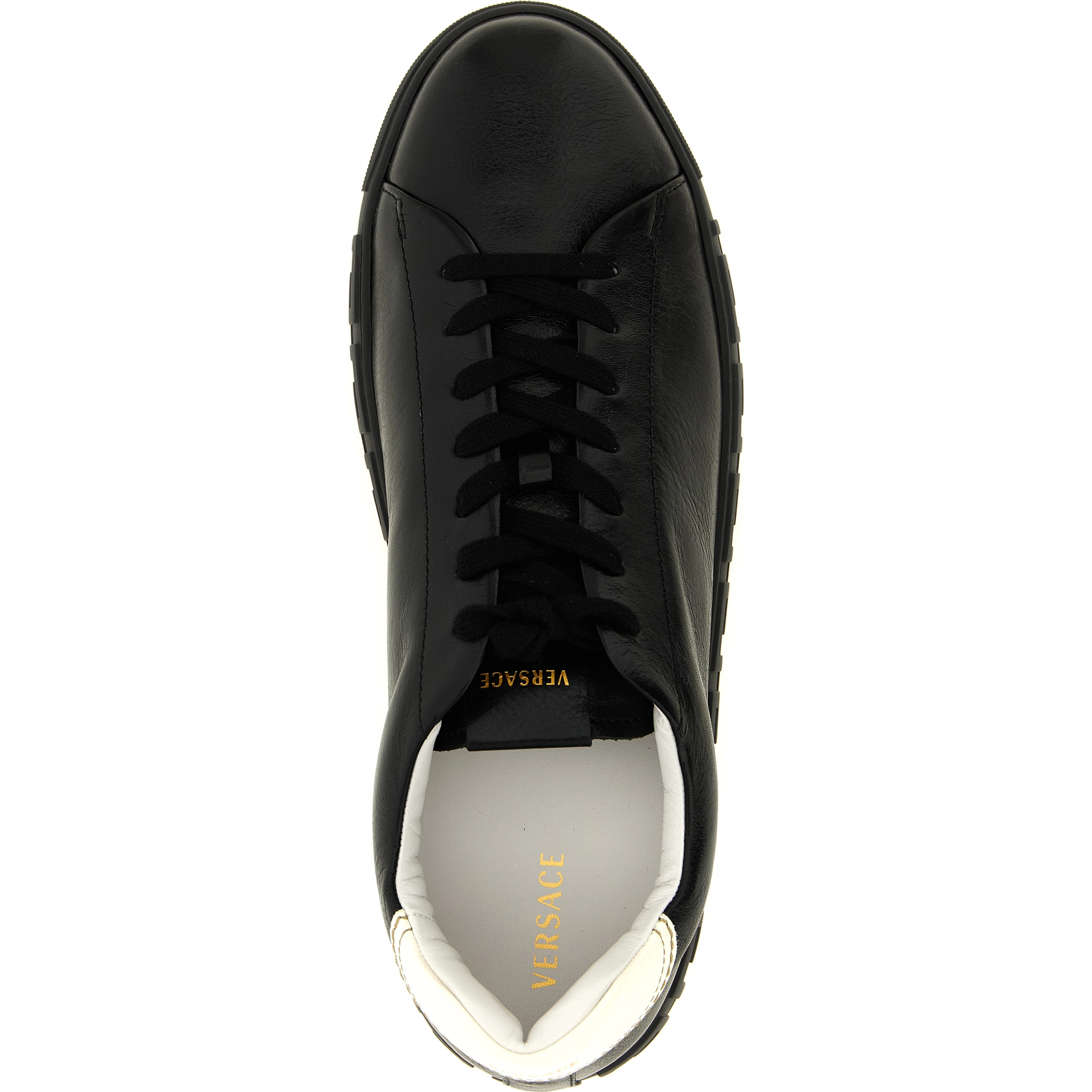 Bicolor Calfskin Low Top Sneakers