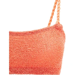 Orange Polyamide Bikini