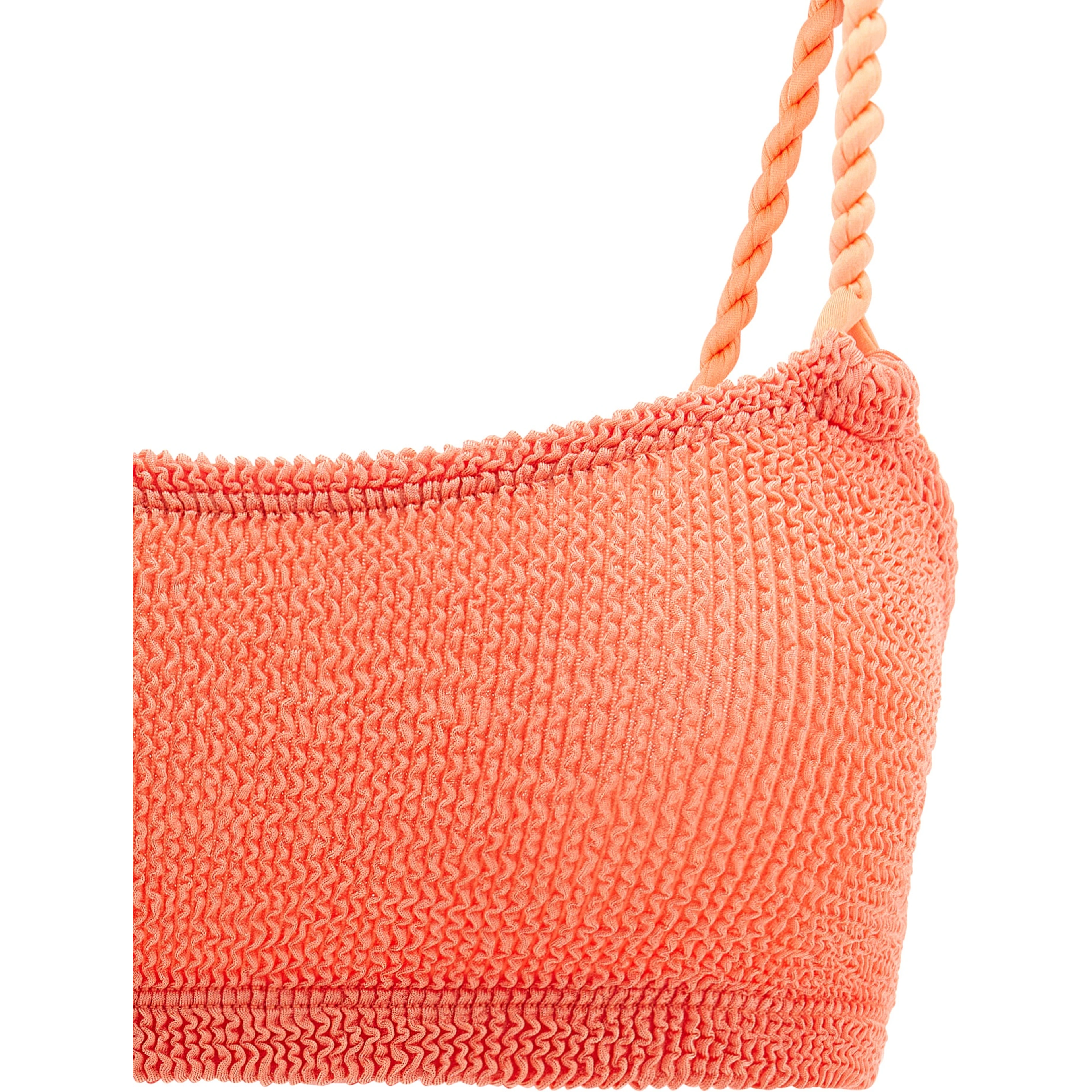 Orange Polyamide Bikini
