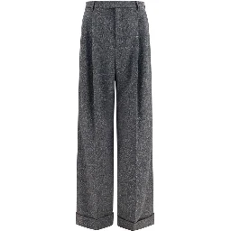 Gray Wool Oves Aries Pants