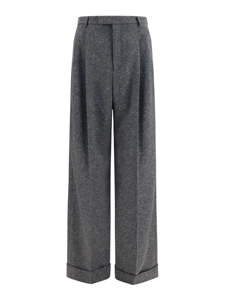 Gray Wool Oves Aries Pants