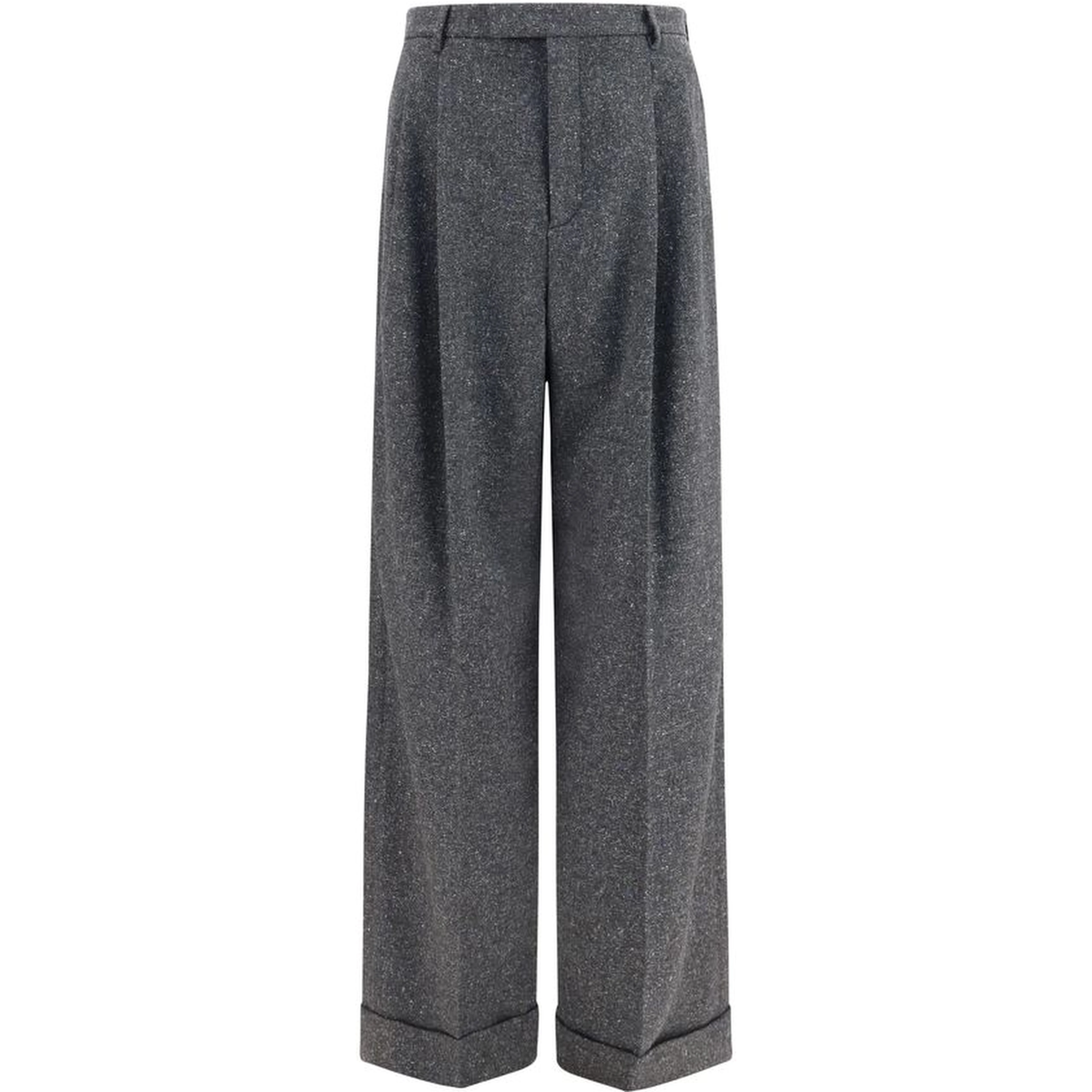 Gray Wool Oves Aries Pants