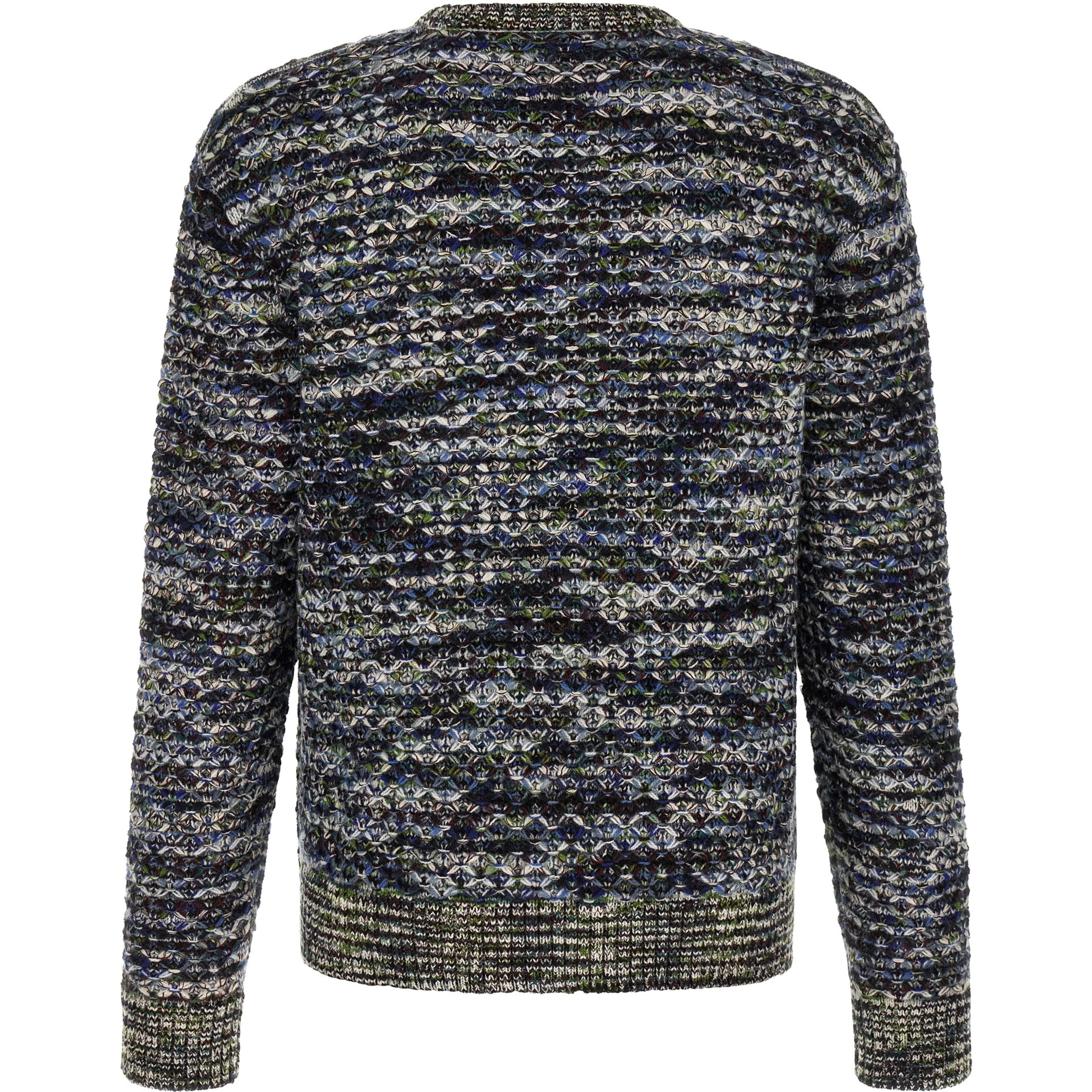 Multicolor Wool Cardigan