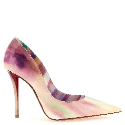 Multicolor Calfskin High Heel Pumps