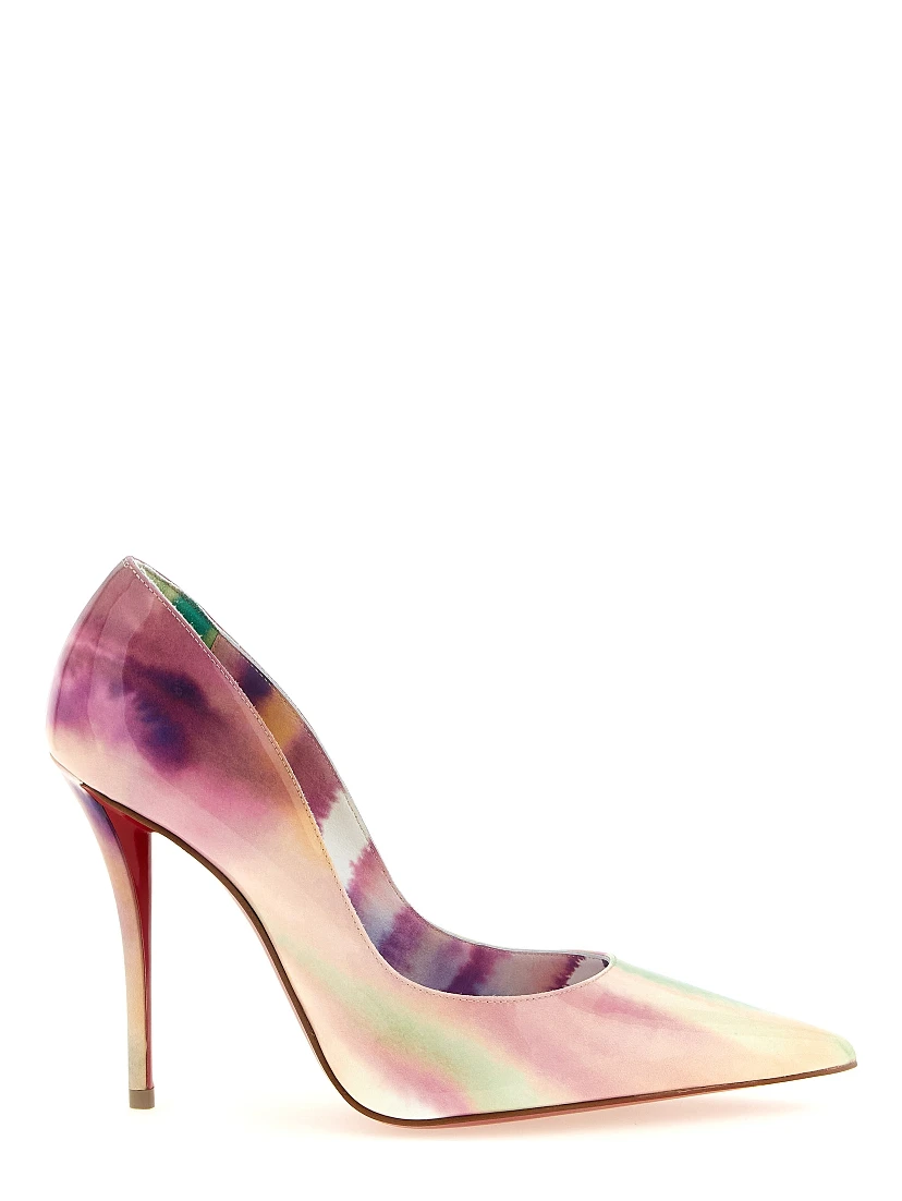 Multicolor Calfskin High Heel Pumps