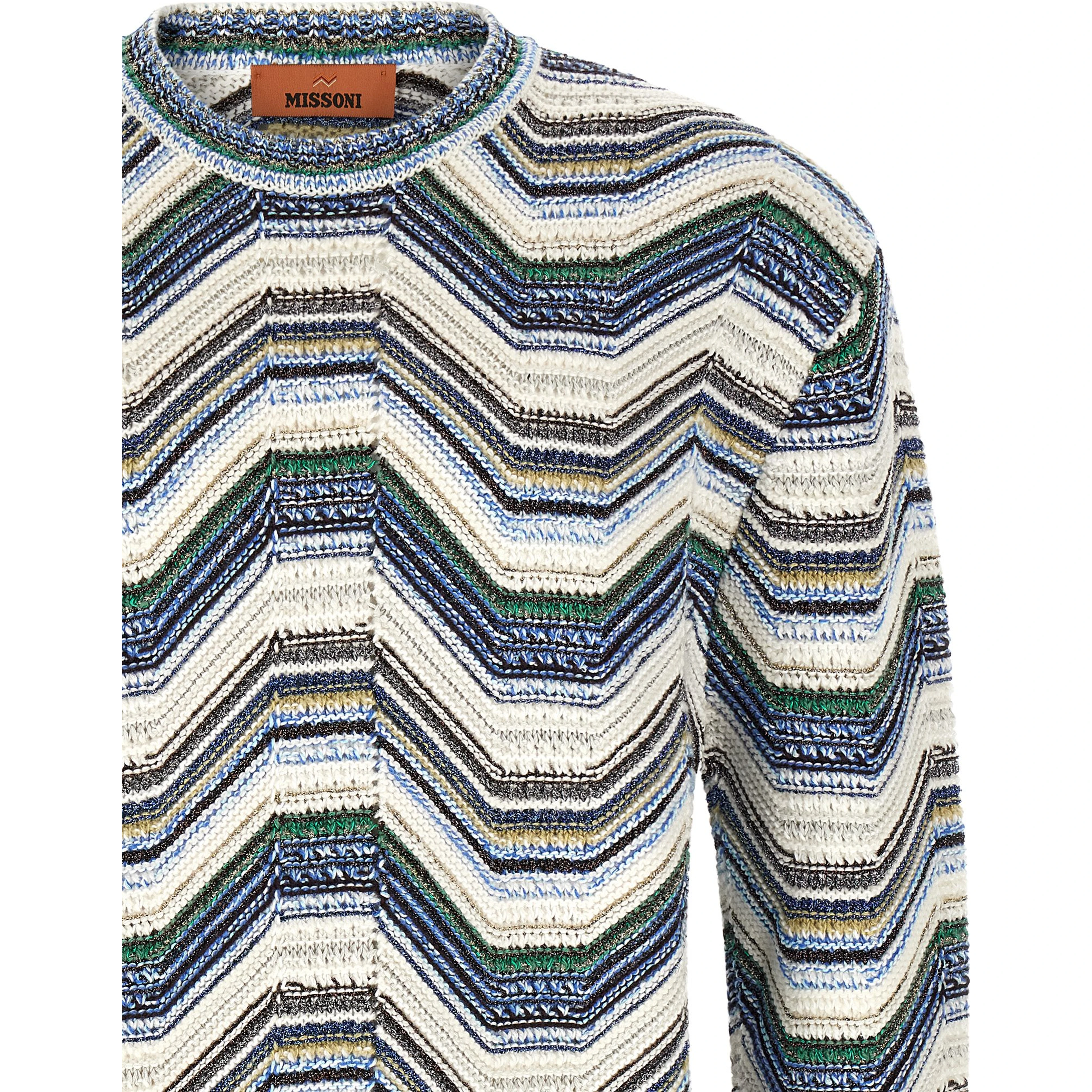 Multicolor Wool Cardigan