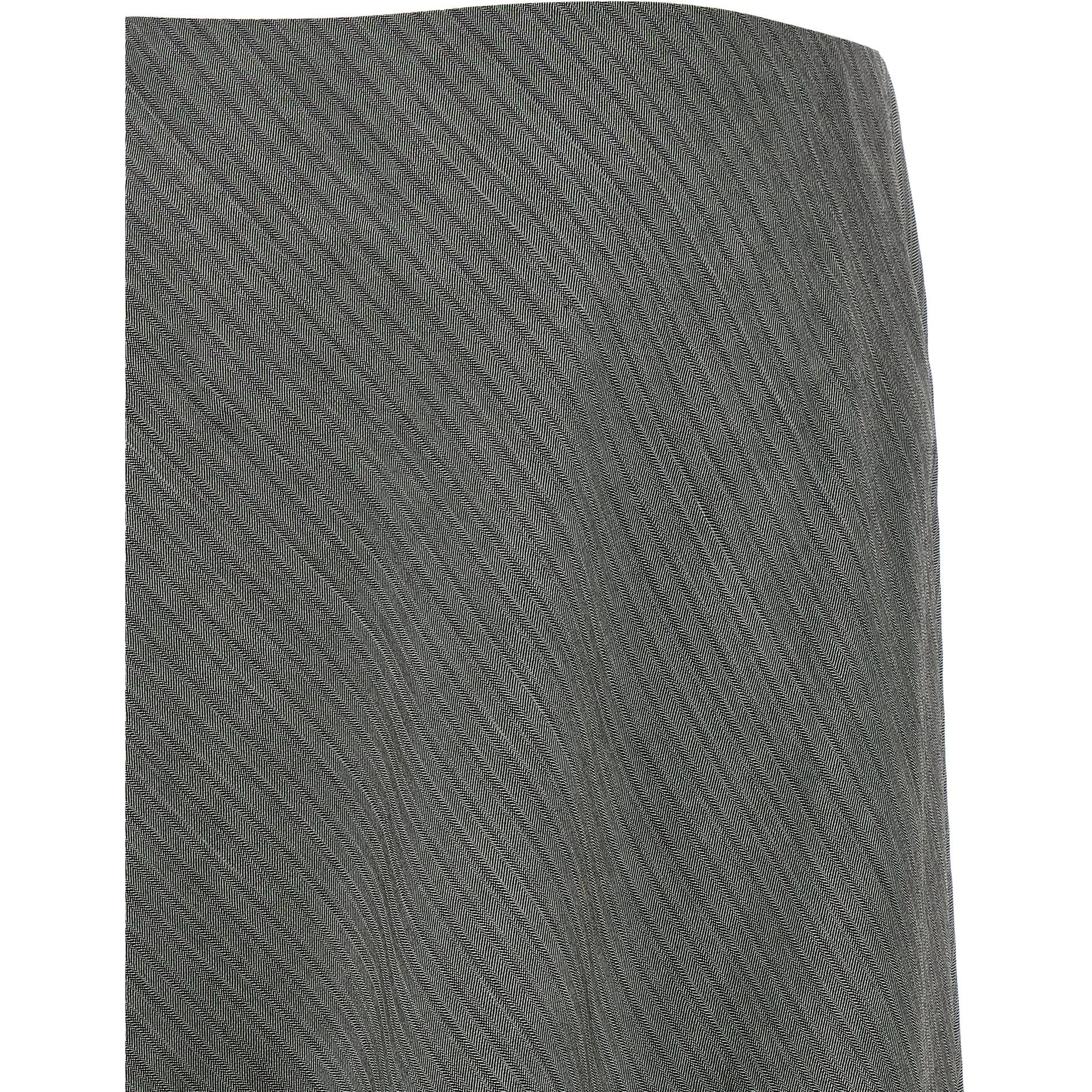 Gray Viscose Mini Skirt