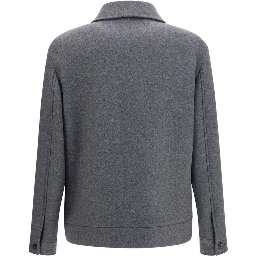 Gray Wool Oves Aries Jacket