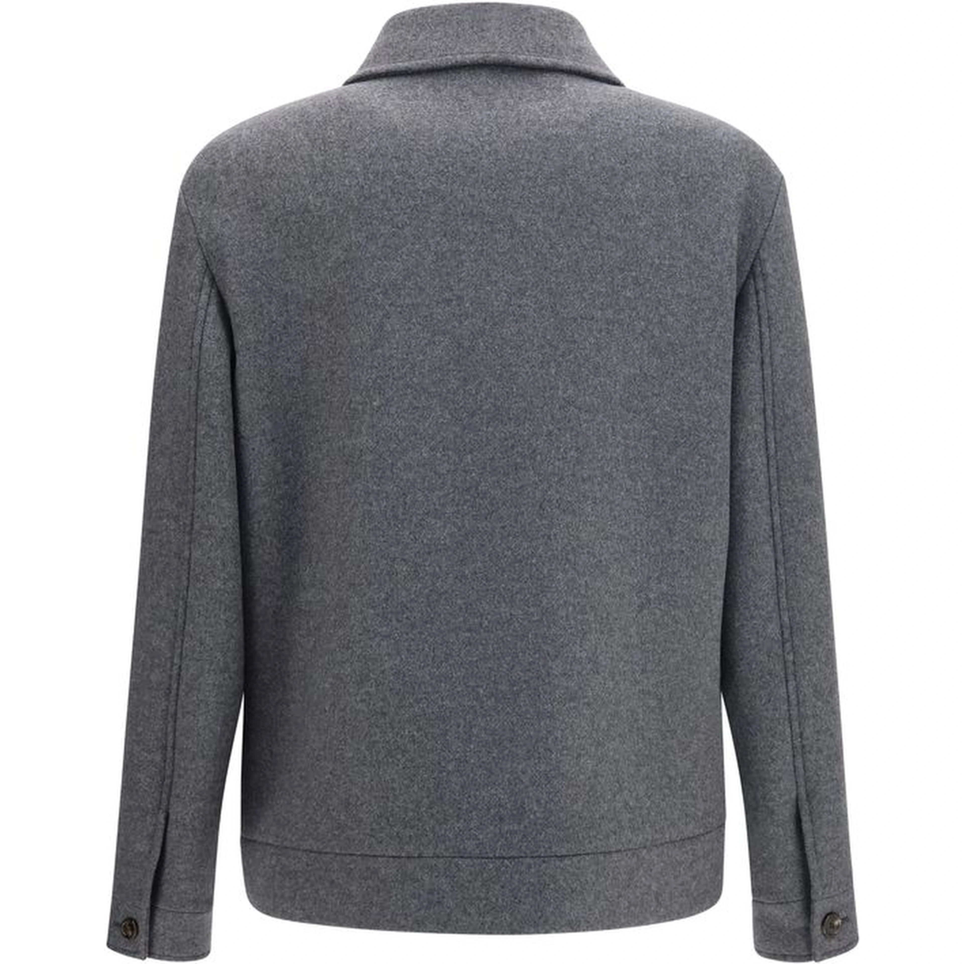Gray Wool Oves Aries Jacket