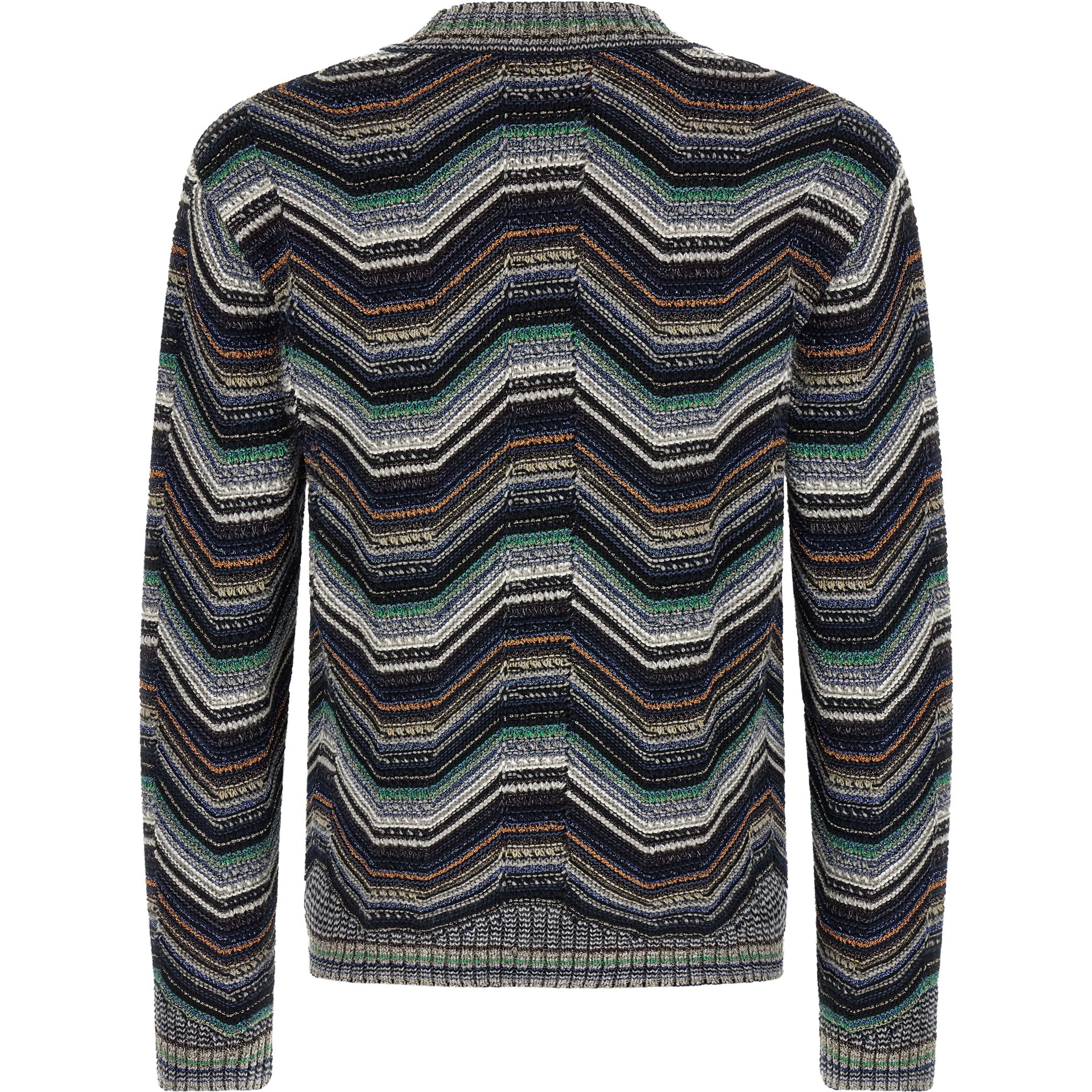 Multicolor Wool Cardigan