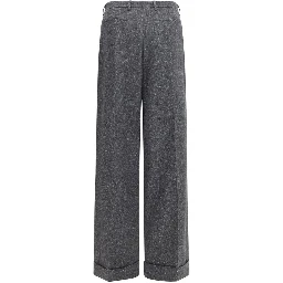 Gray Wool Oves Aries Pants