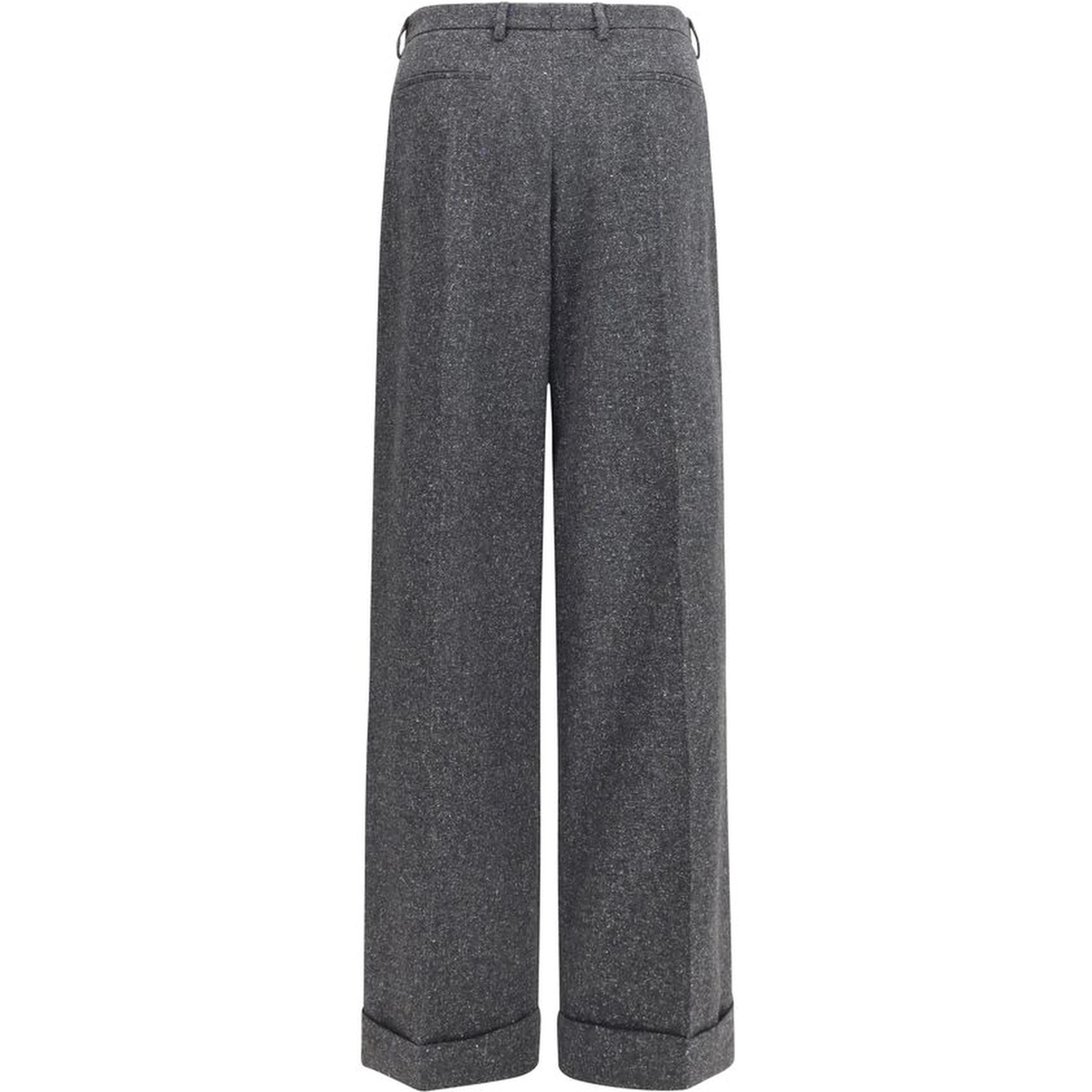 Gray Wool Oves Aries Pants