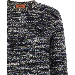 Multicolor Wool Cardigan