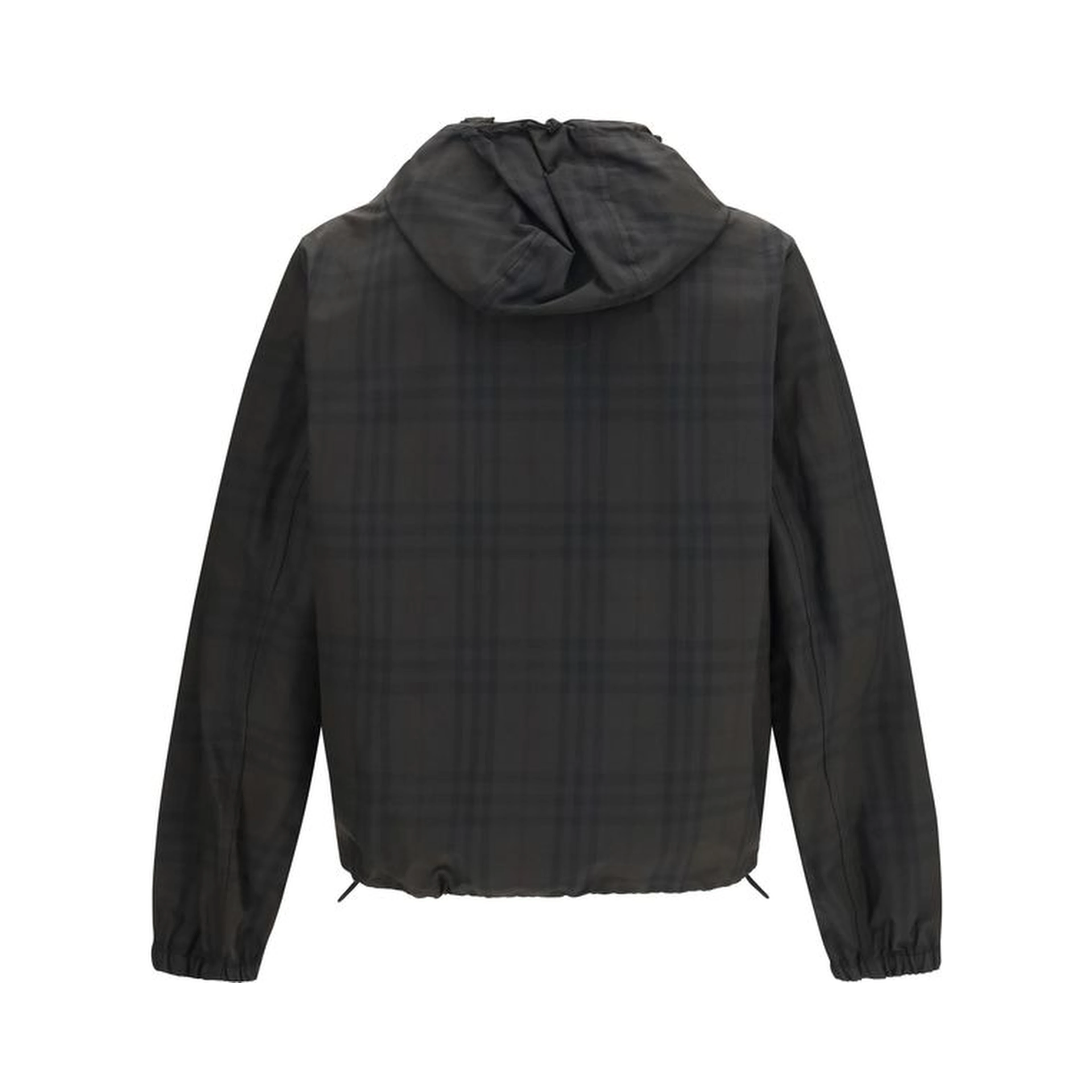 Brown Cotton Shell Jacket