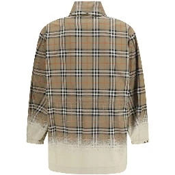 Beige Cotton Parka
