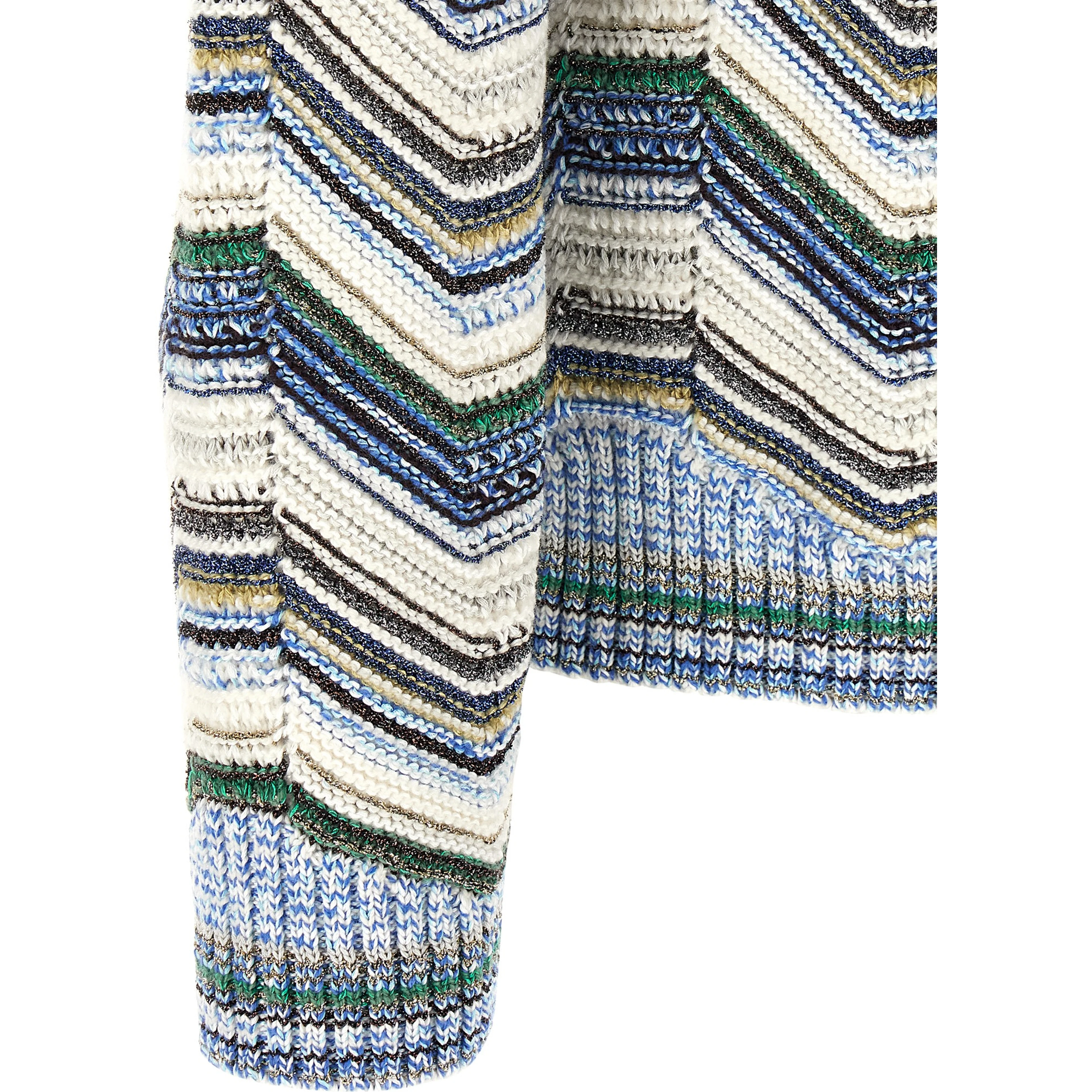 Multicolor Wool Cardigan