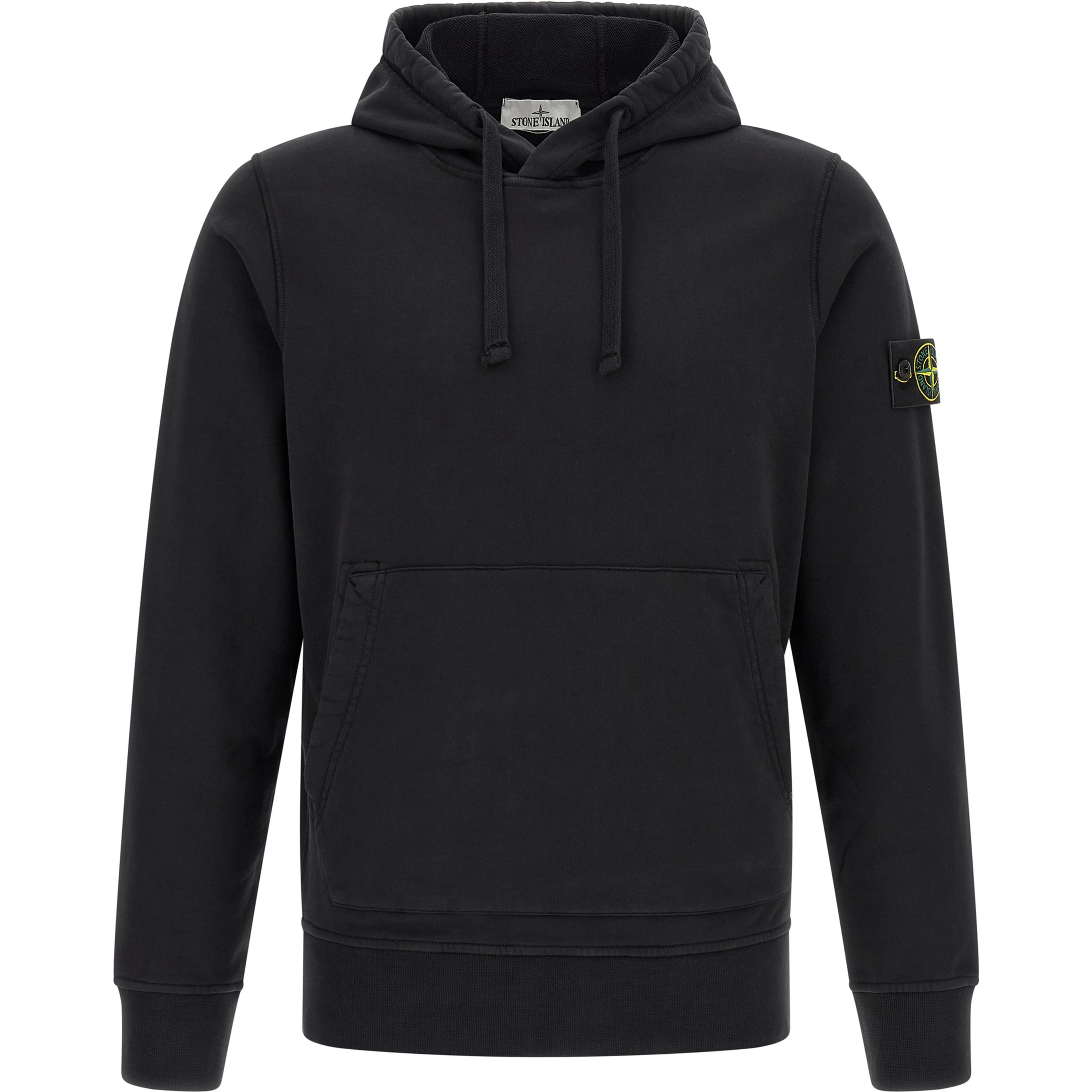 Black Cotton Sweatshirt