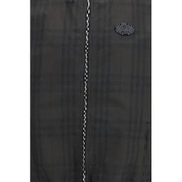Brown Cotton Shell Jacket
