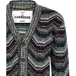 Multicolor Wool Cardigan