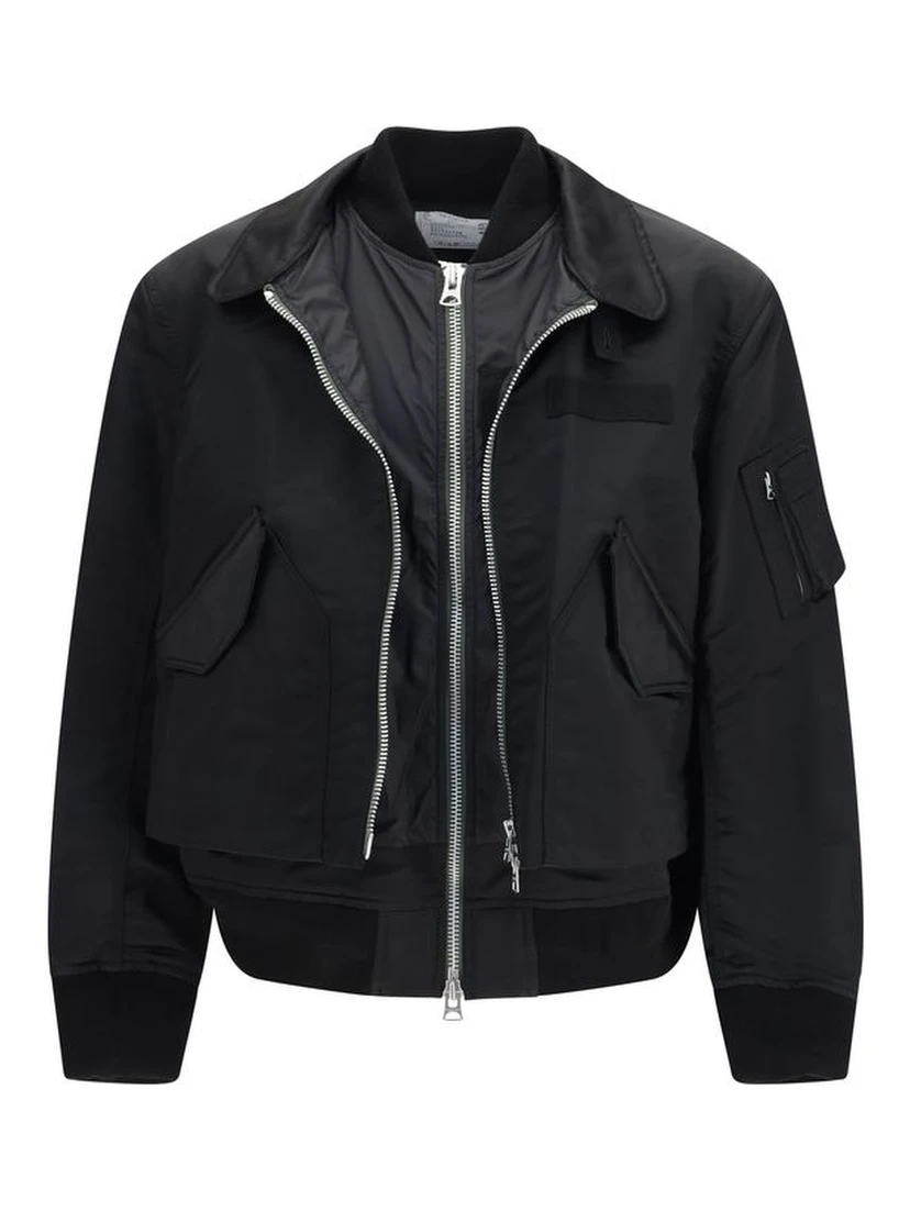 Black Cotton Bomber