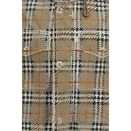 Beige Cotton Parka