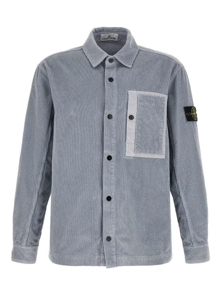 Gray Cotton Blouse