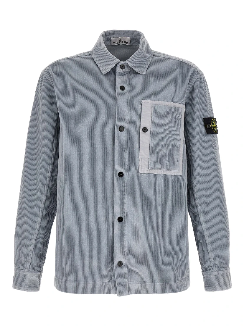 Gray Cotton Blouse