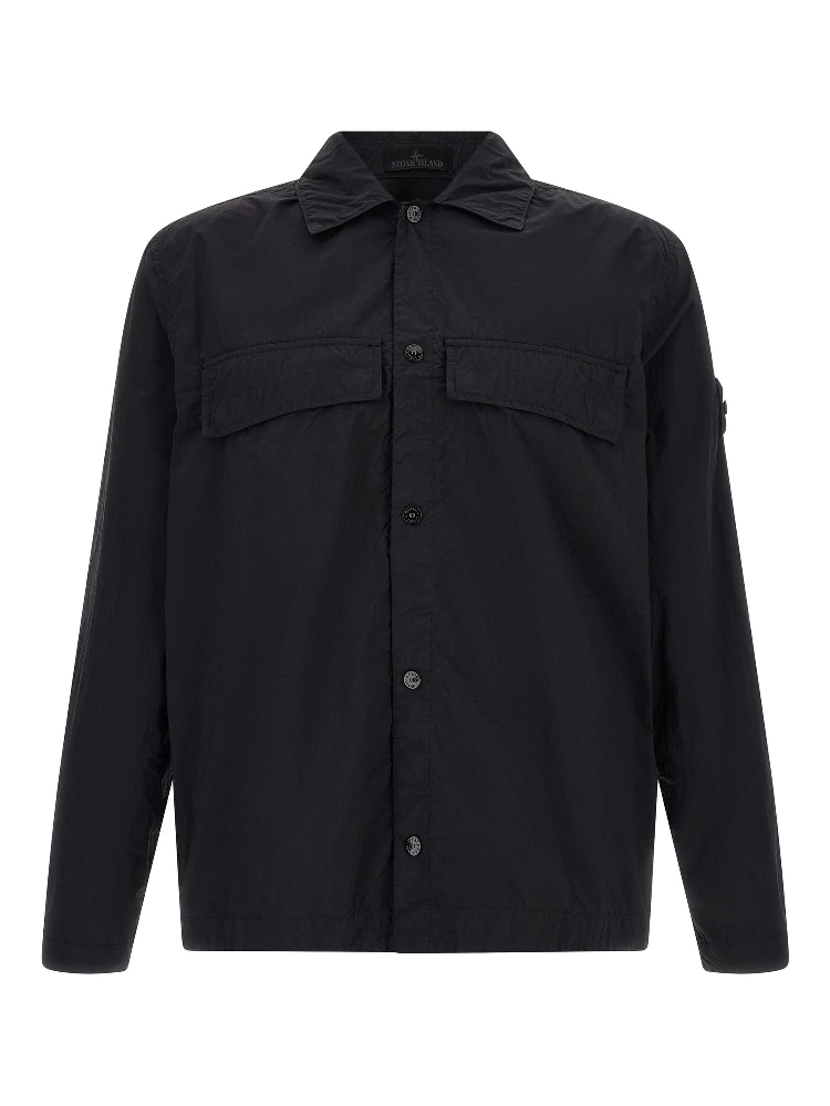 Black Polyamide Blouse