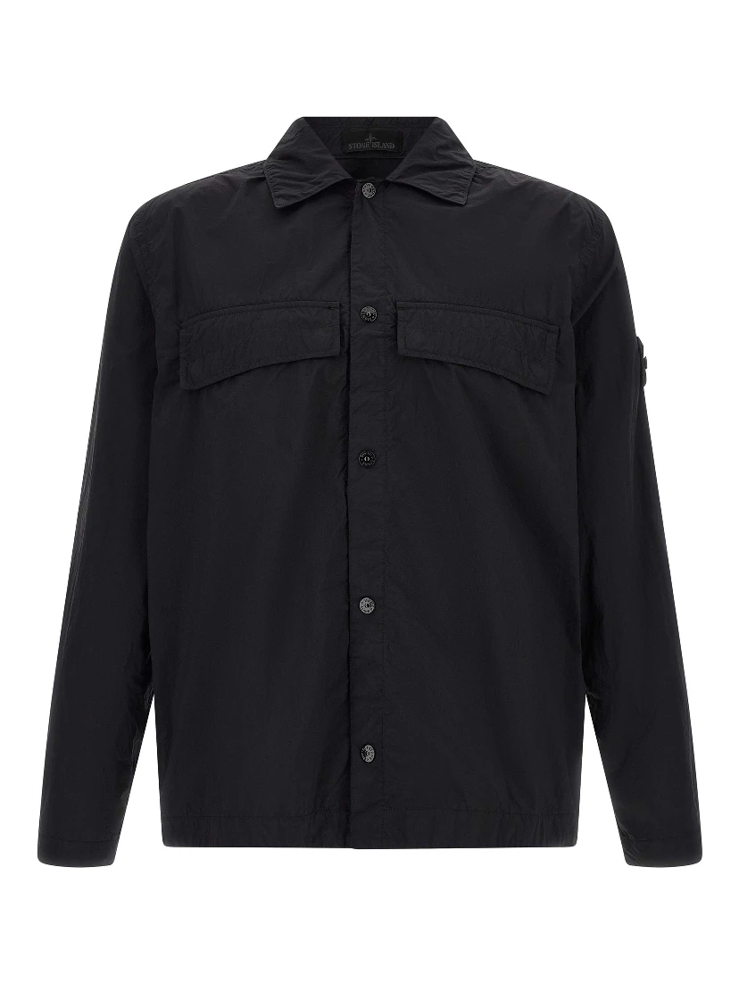 Black Polyamide Blouse