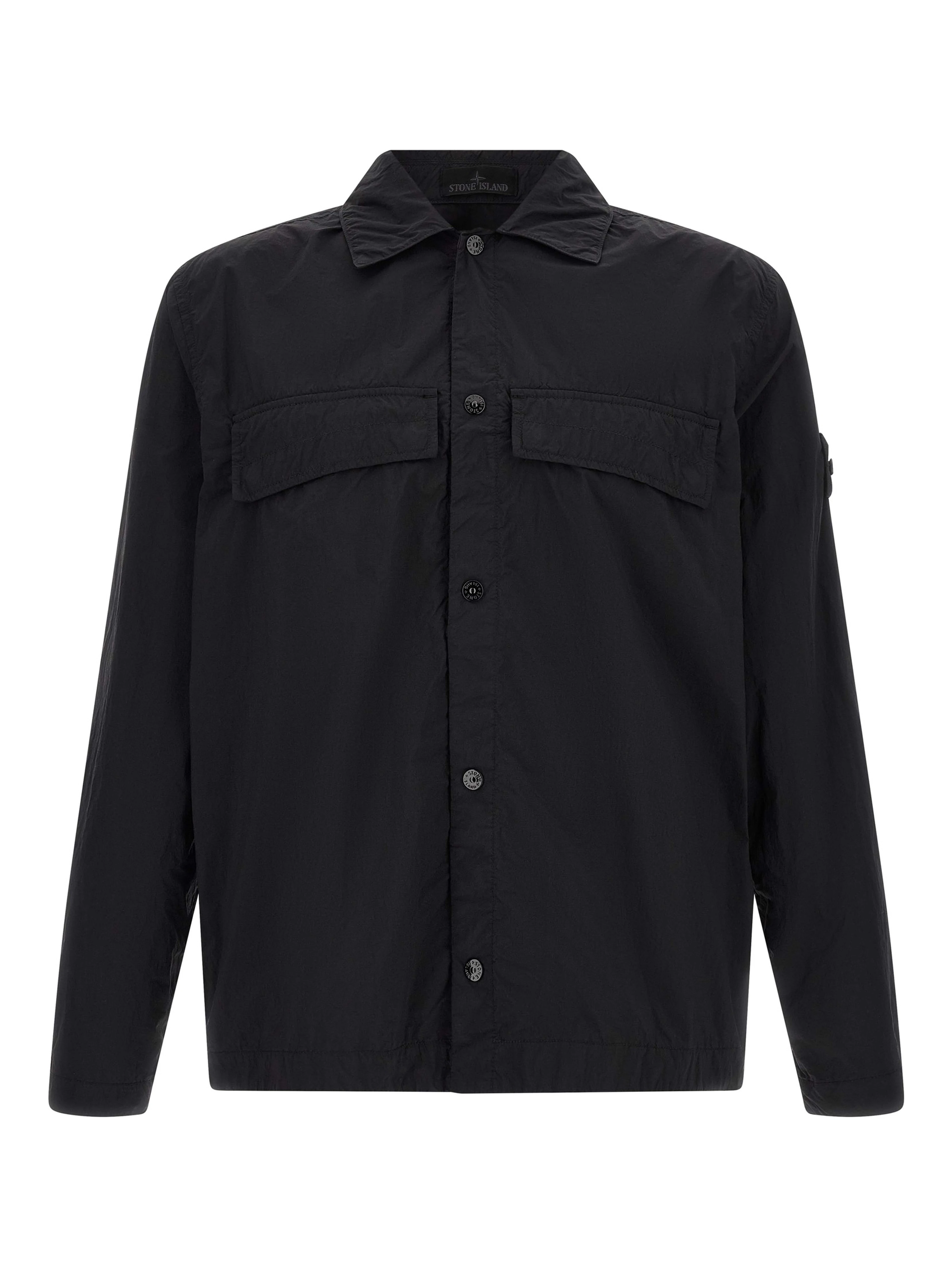 Black Polyamide Blouse