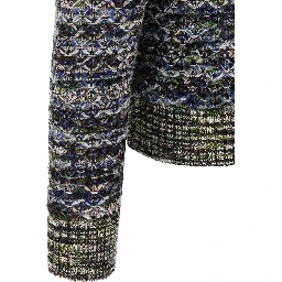 Multicolor Wool Cardigan