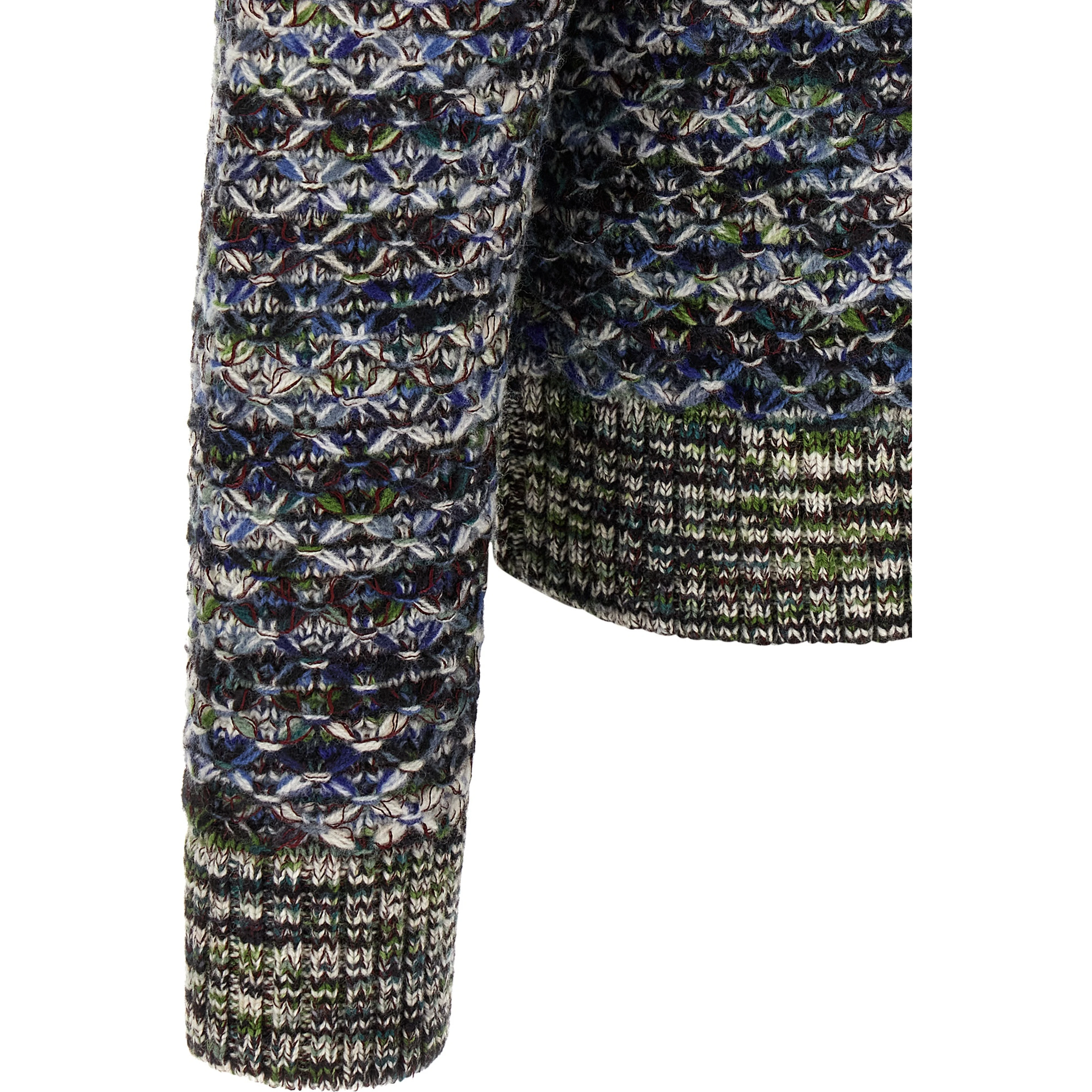 Multicolor Wool Cardigan