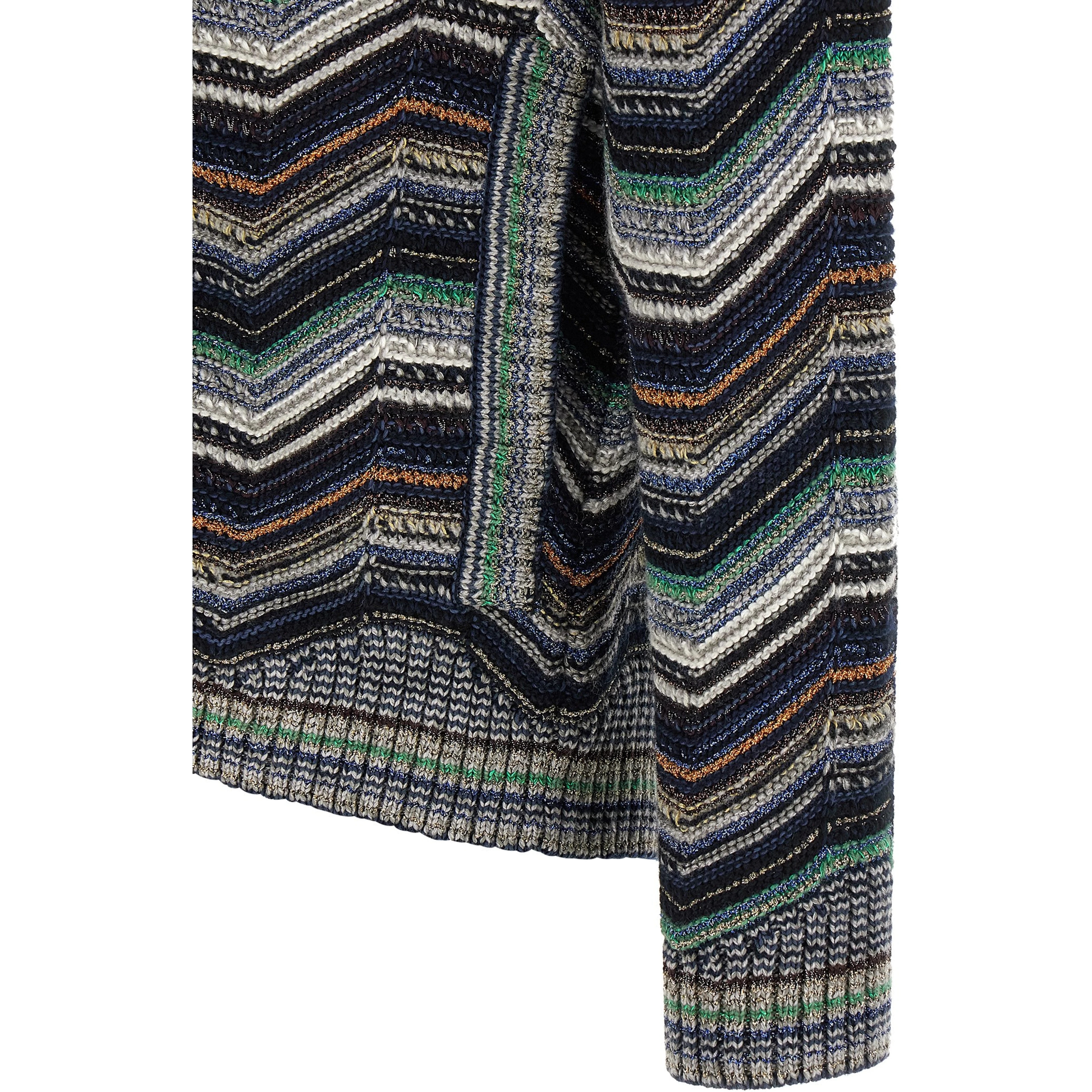 Multicolor Wool Cardigan