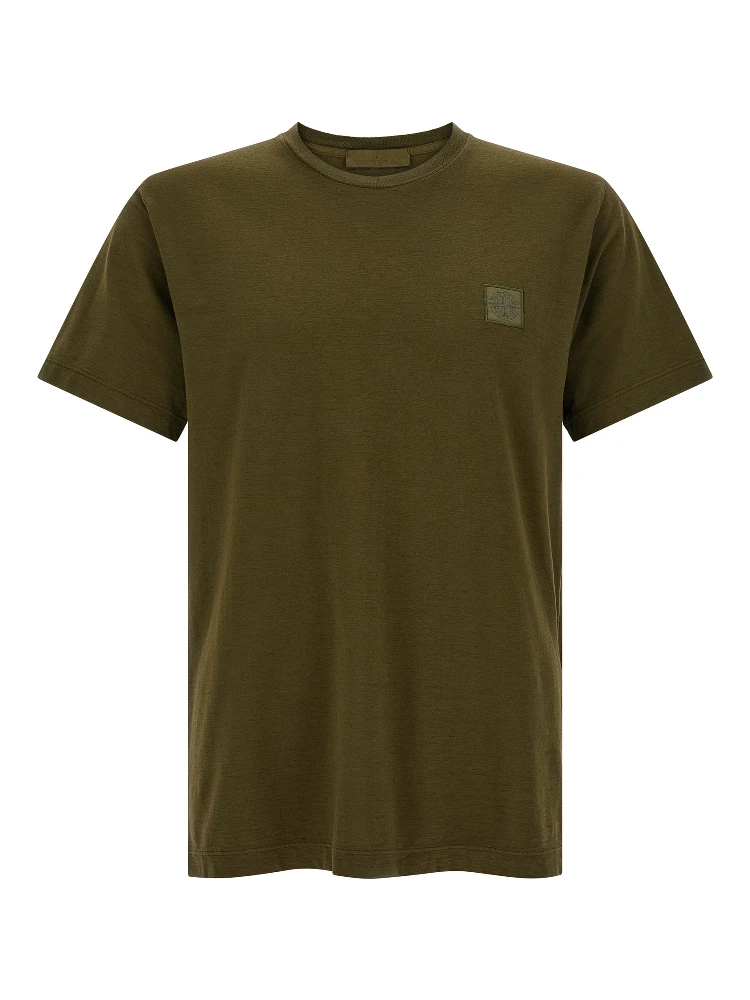 Bicolor Cotton T-Shirt