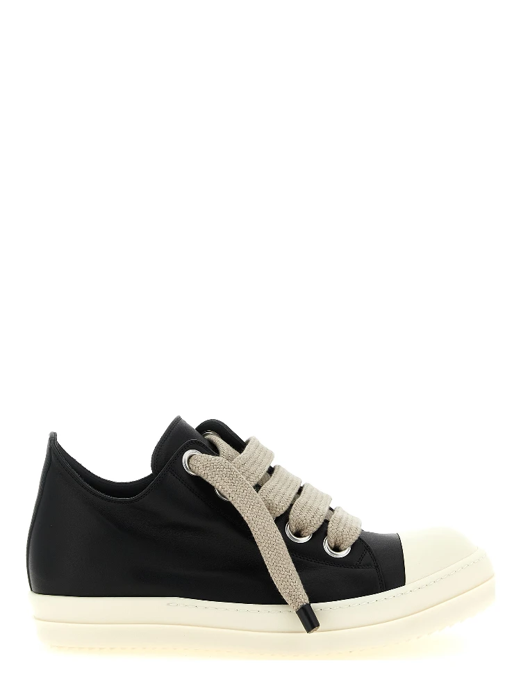 Bicolor Calfskin Low Top Sneakers