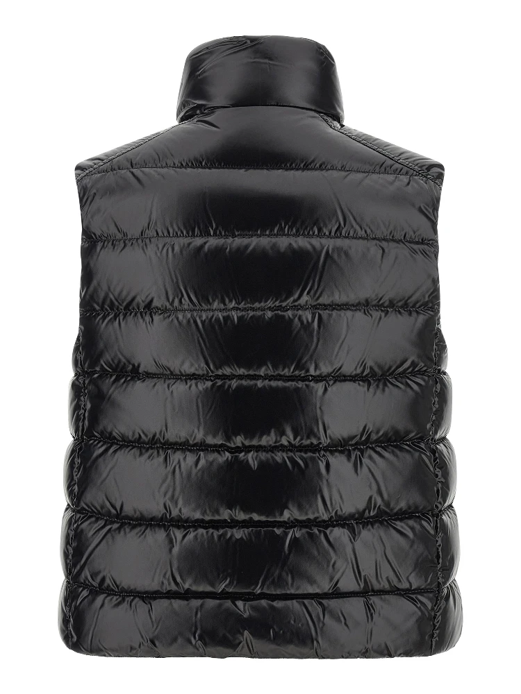 Black Polyamide Sleeveless Jacket alternative