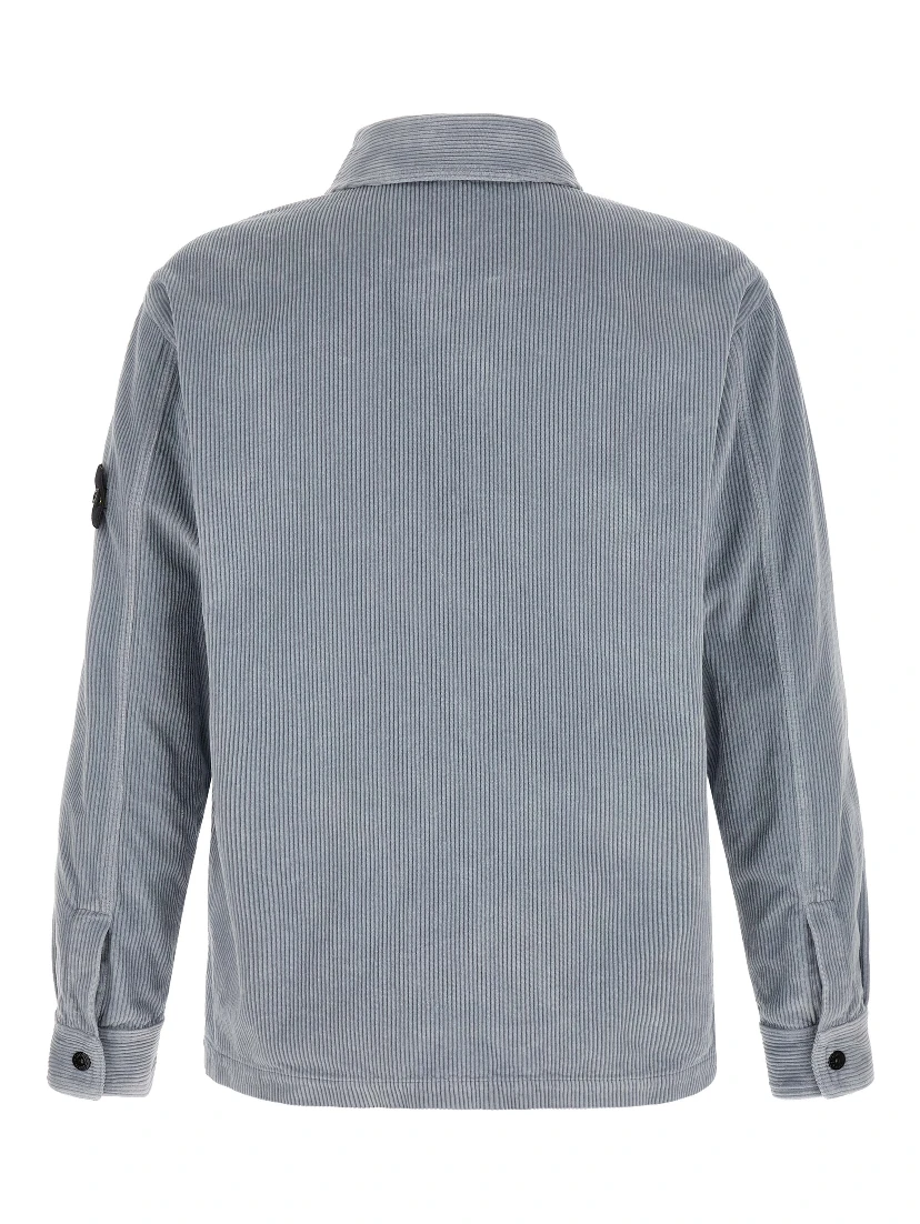 Gray Cotton Blouse