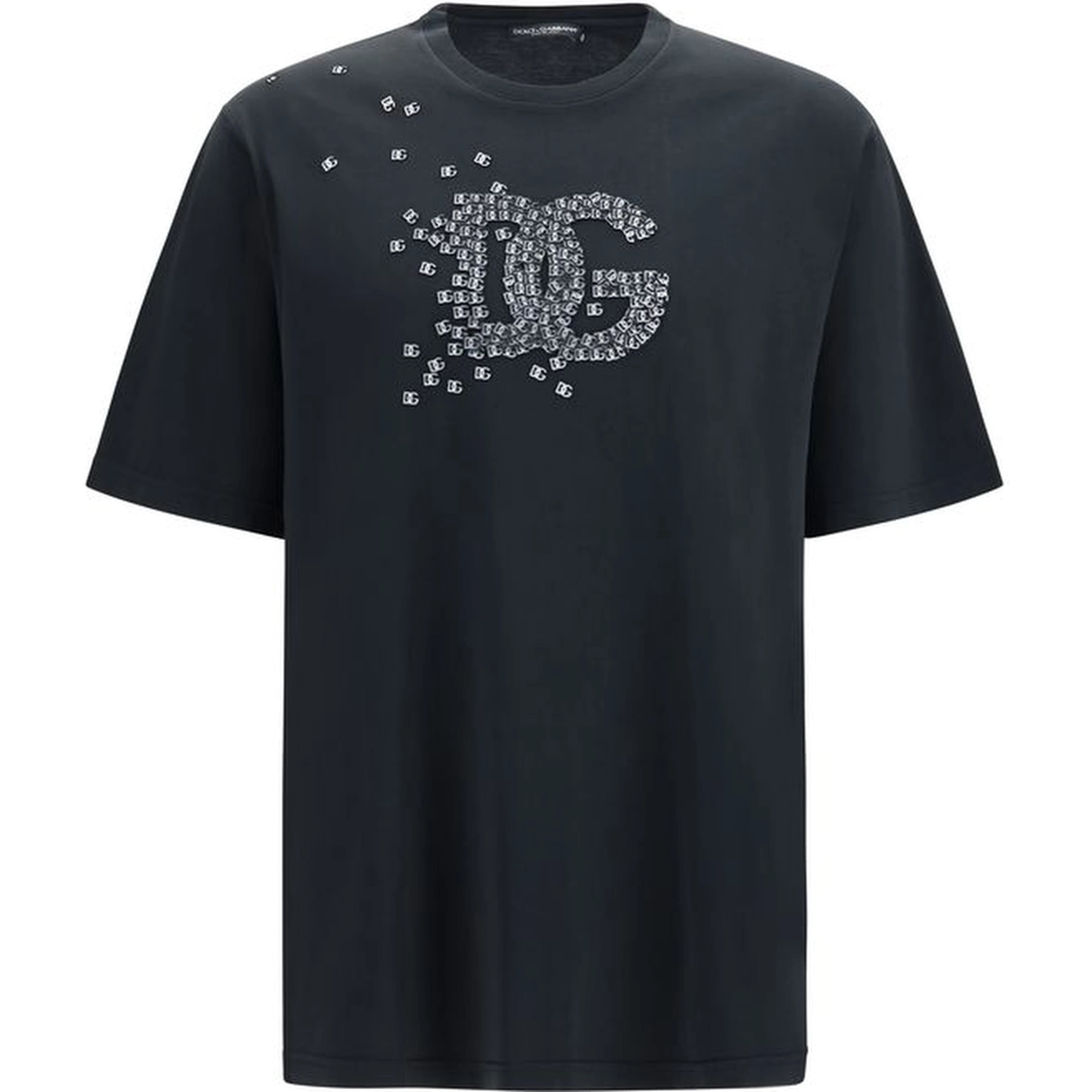 Black Cotton T-Shirt