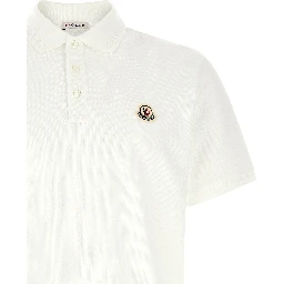 White Cotton Polo Shirt