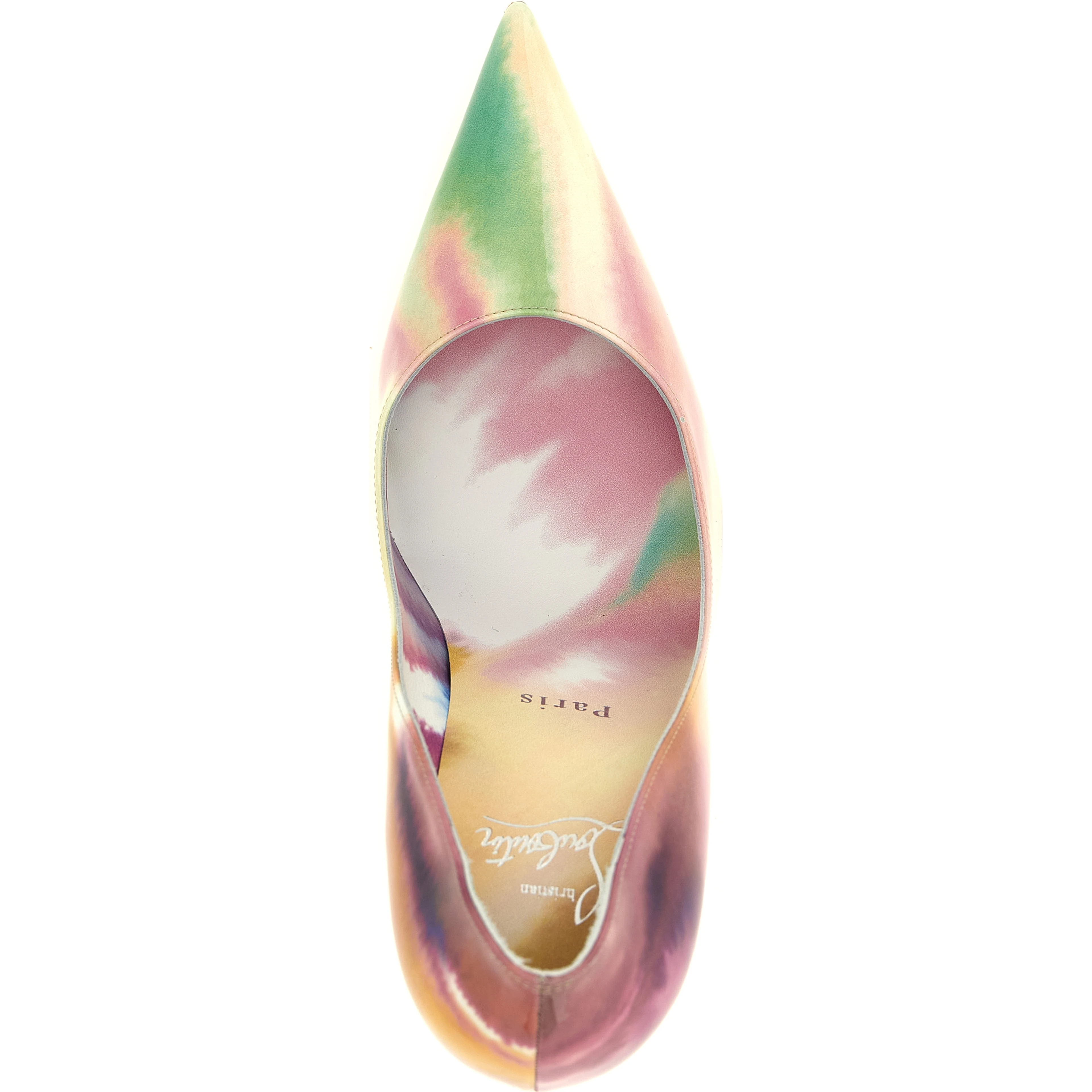 Multicolor Calfskin High Heel Pumps