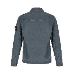 Gray Polyamide Blouse
