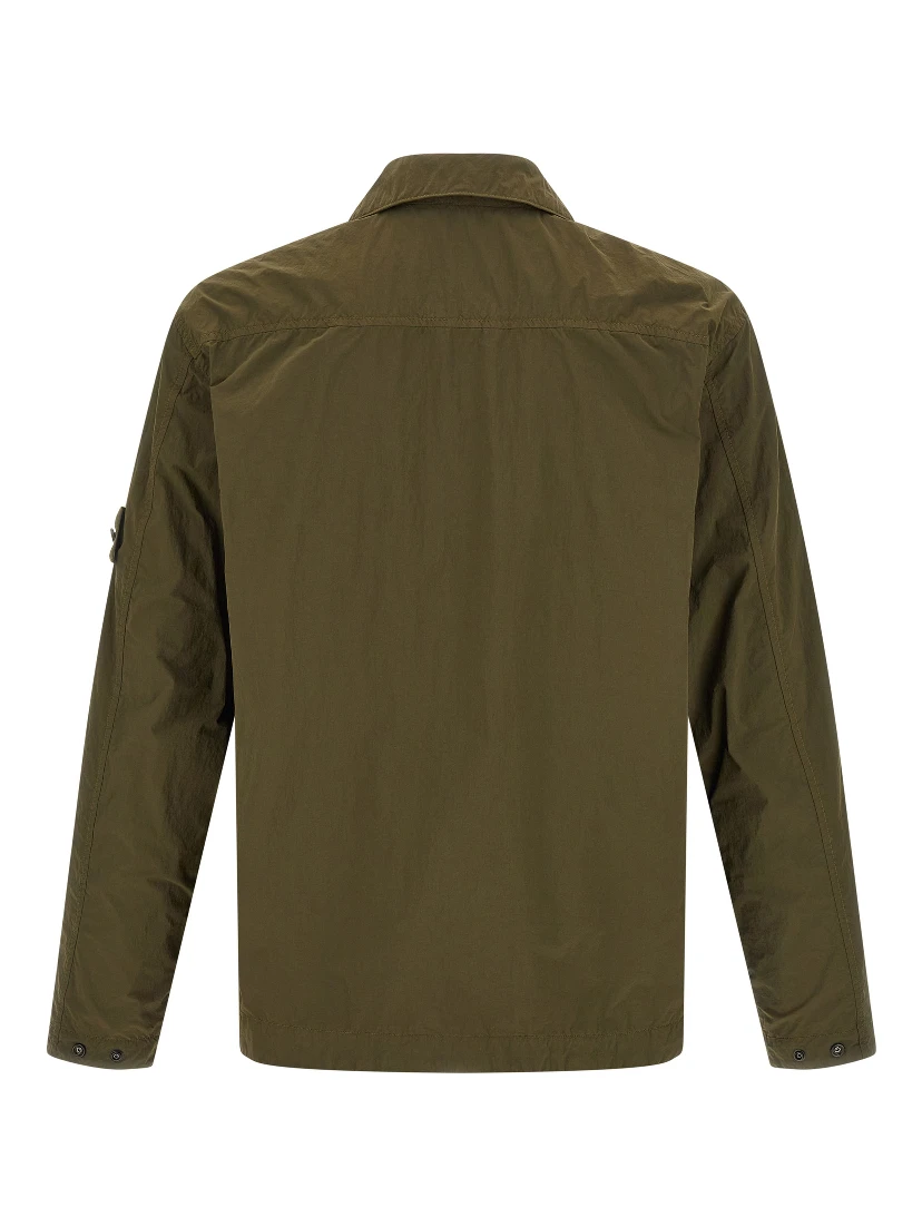 Bicolor Polyamide Blouse