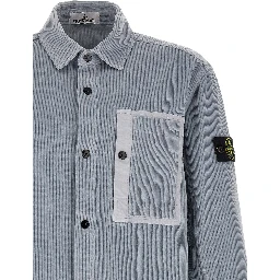 Gray Cotton Blouse