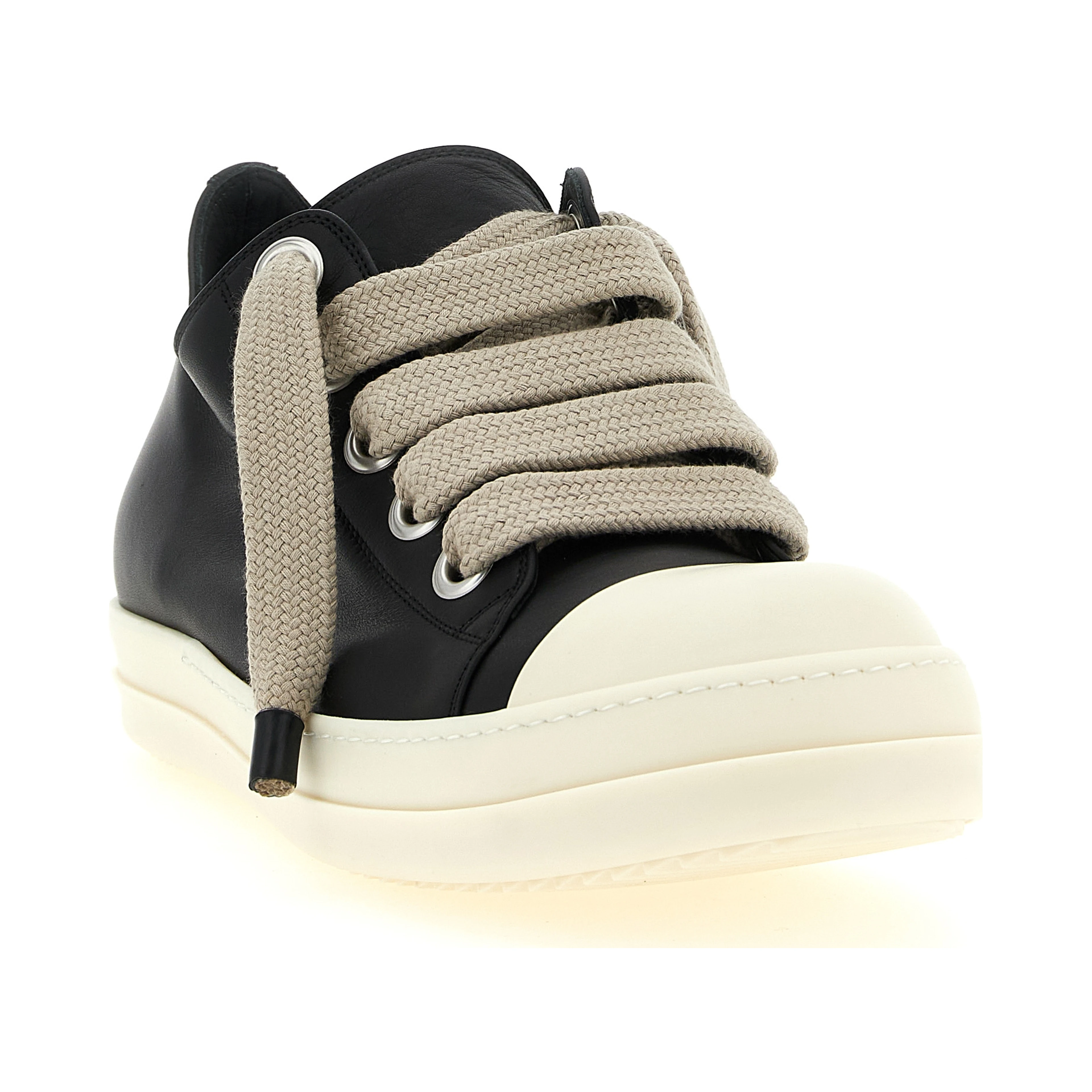 Bicolor Calfskin Low Top Sneakers