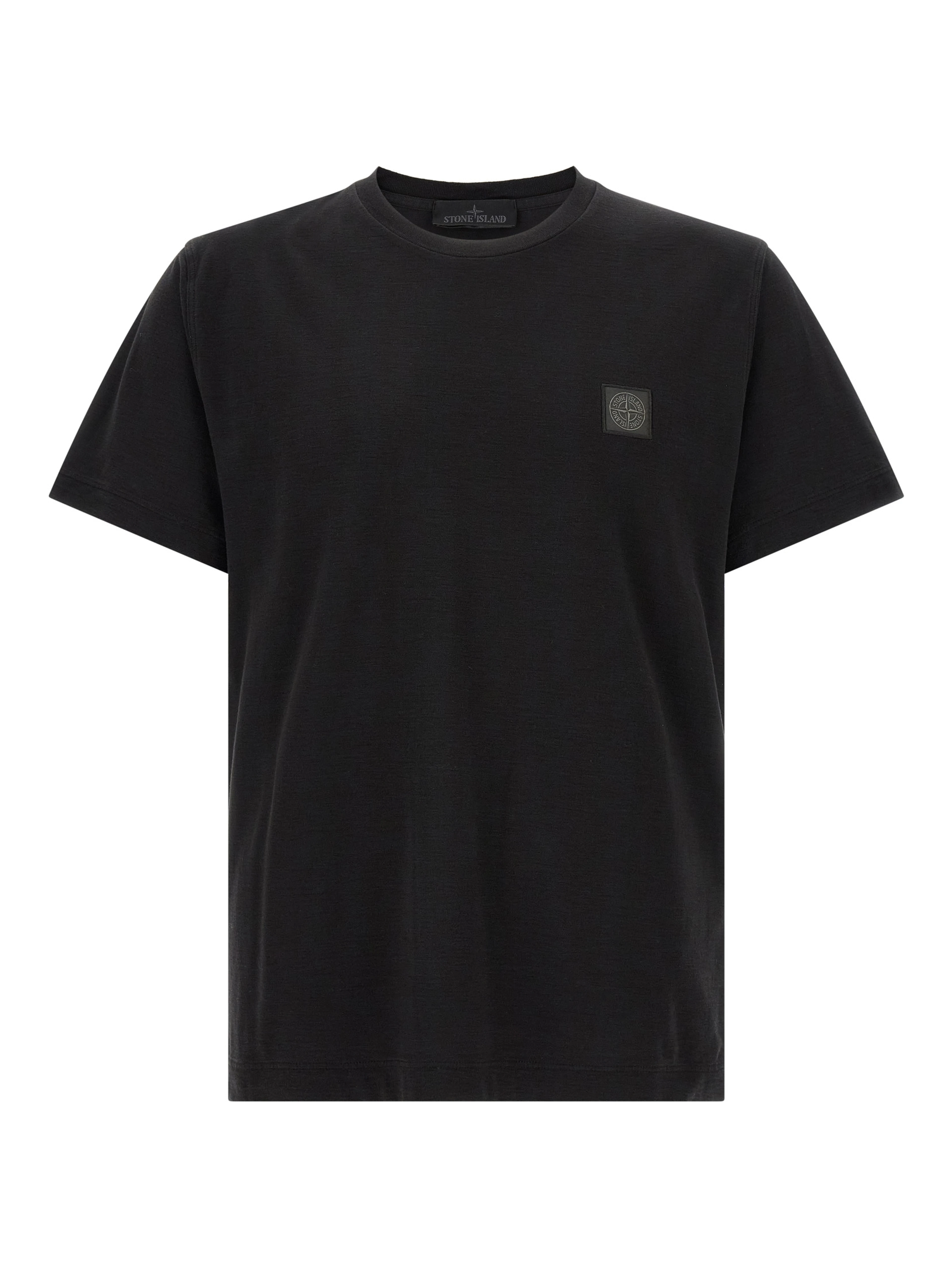 Black Cotton T-Shirt