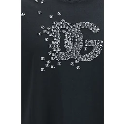 Black Cotton T-Shirt