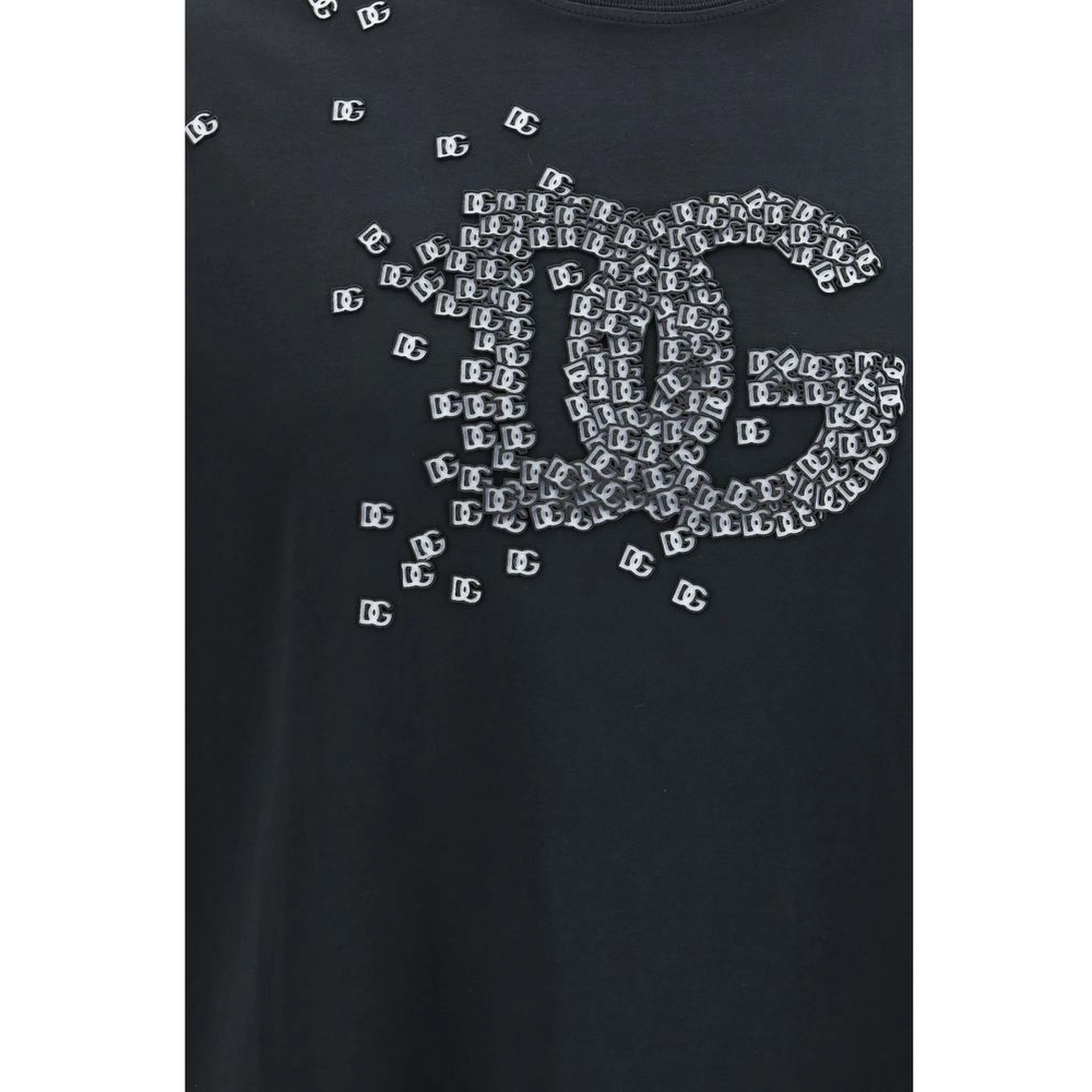 Black Cotton T-Shirt